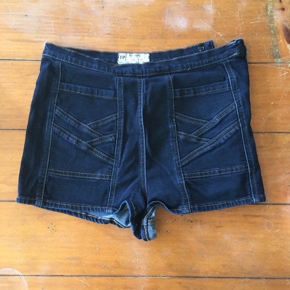 Free People jean shorts - Picture 2 of 8